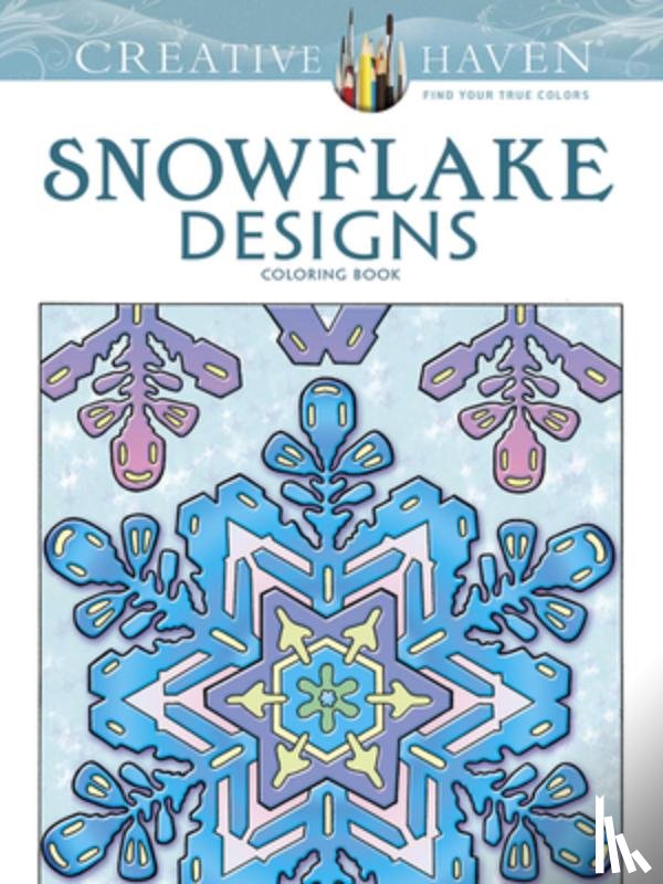 Smith, A. G. - Creative Haven Snowflake Designs Coloring Book