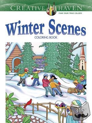 Noble, Marty - Creative Haven Winter Scenes Coloring Book