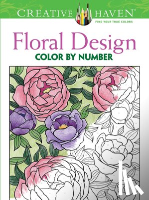 Mazurkiewicz, Jessica - Creative Haven Floral Design Color by Number Coloring Book