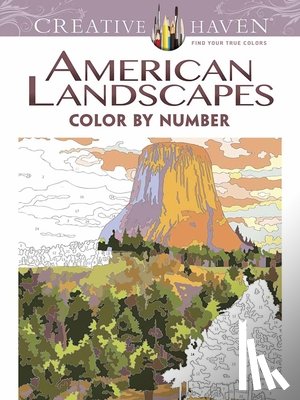 Pereira, Diego - Creative Haven American Landscapes Color by Number Coloring Book