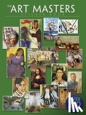 Dover, Dover - The Art Masters Sticker Book: Over 250 Stickers