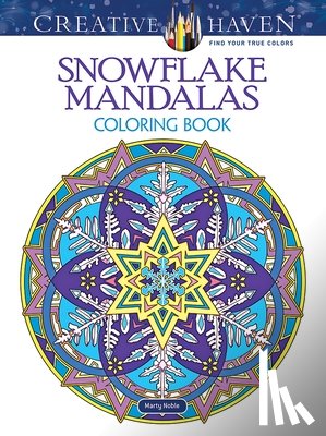 Noble, Marty - Creative Haven Snowflake Mandalas Coloring Book