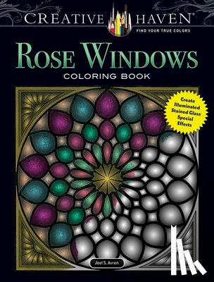 Avren, Joel - Creative Haven Rose Windows Coloring Book