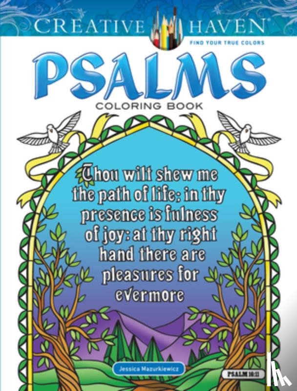Mazurkiewicz, Jessica, Soffer, Ruth - Creative Haven Psalms Coloring Book