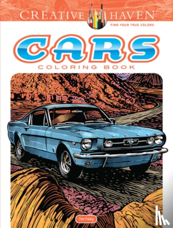 Foley, Tim - Creative Haven Cars Coloring Book