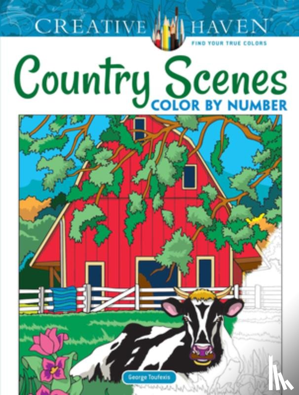 Toufexis, George - Creative Haven Country Scenes Color by Number