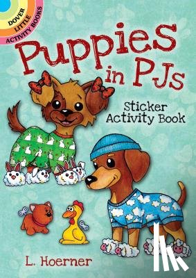 Maine, Amber - Puppies in PJs Sticker Activity Book