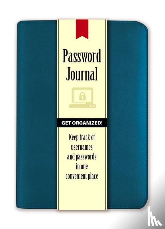 Dover Publications Inc - Password Journal: Caribbean Blue