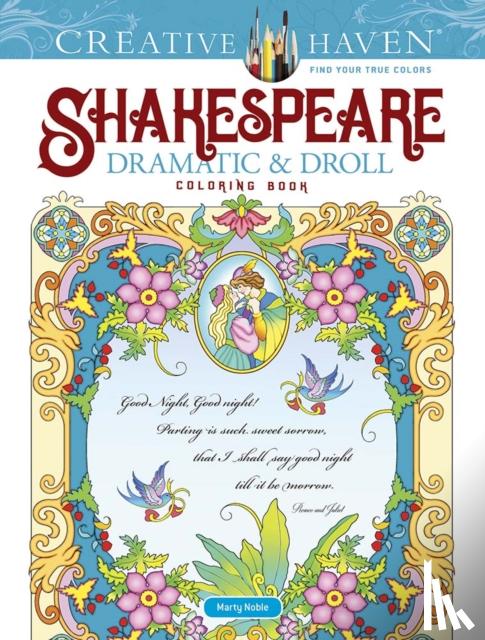 Noble, Marty - Creative Haven Shakespeare Dramatic & Droll Coloring Book