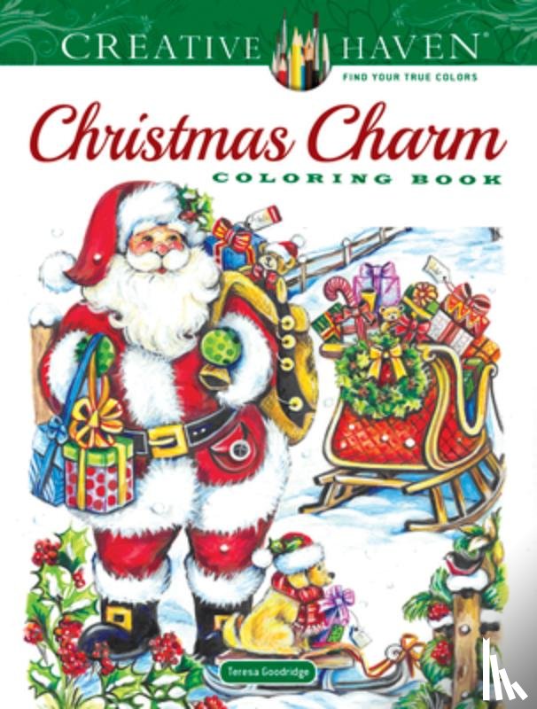 Goodridge, Teresa - Creative Haven Christmas Charm Coloring Book