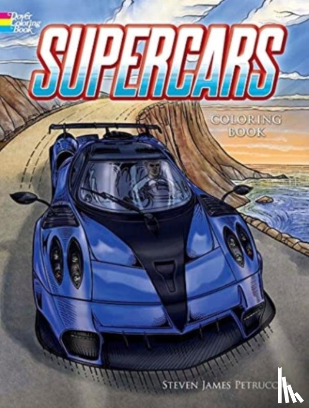 Petruccio, Steven James - Supercars Coloring Book