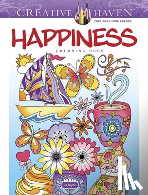 Taylor, Jo - Creative Haven Happiness Coloring Book