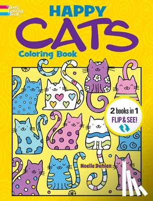 Dahlen, Noelle - Happy Cats Coloring Book/Happy Cats Color by Number