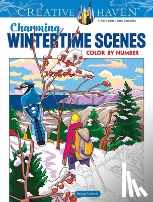 Toufexis, George - Creative Haven Charming Wintertime Scenes Color by Number