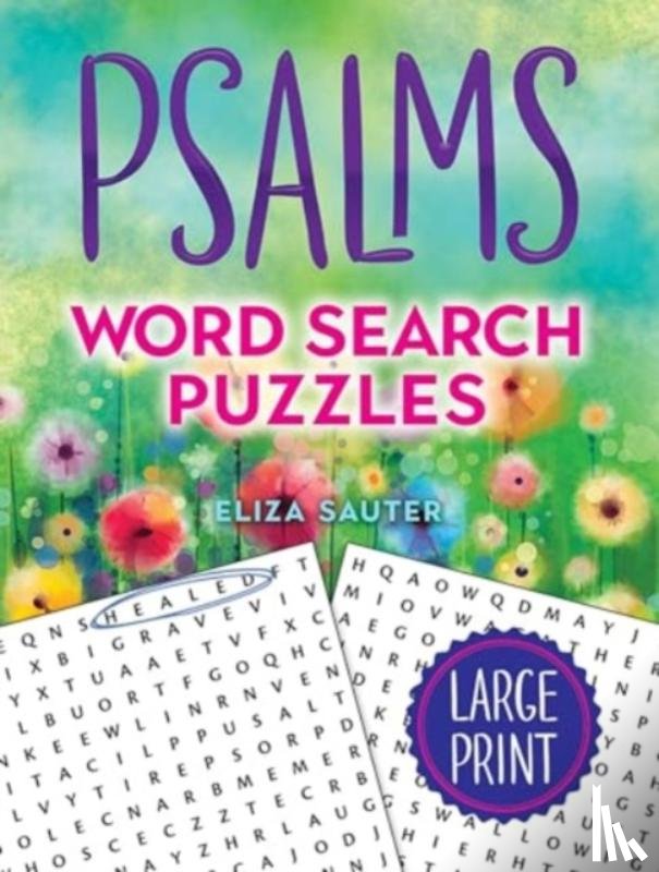Sauter, Eliza - Psalms Word Search Puzzles (Large Print)