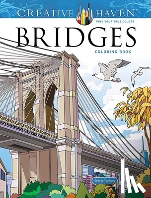 Toufexis, George - Creative Haven Bridges Coloring Book