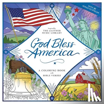 Gaither Music Group - God Bless America: A Coloring Book with Bible Verses