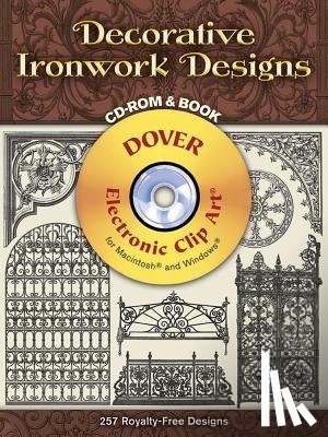 Dover Publications Inc - Decorative Ironwork Designs [With CD_Rom]