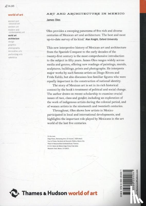 Oles, James - Art and Architecture in Mexico