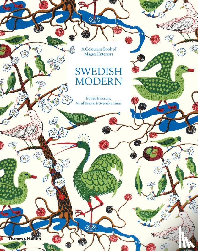 Janet Colletti - Swedish Modern: A Colouring Book of Magical Interiors