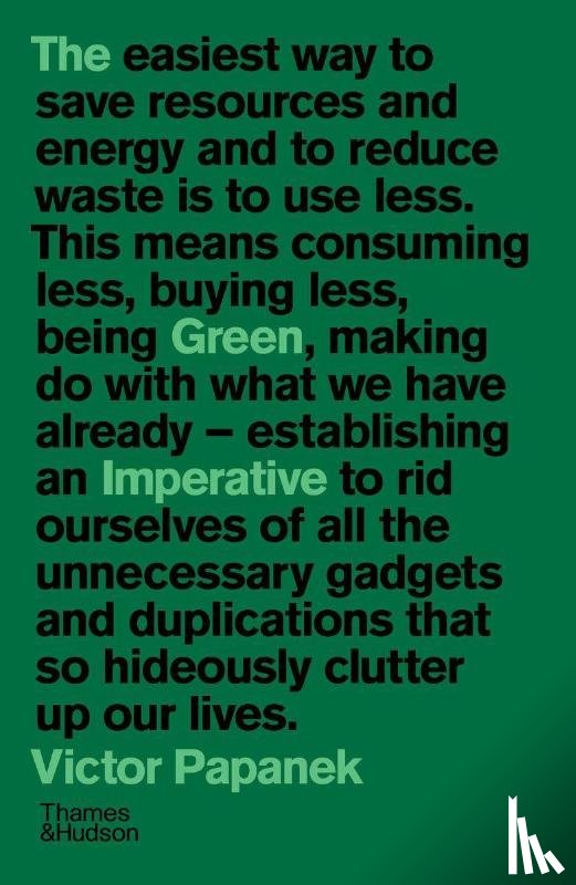 Papanek, Victor - The Green Imperative