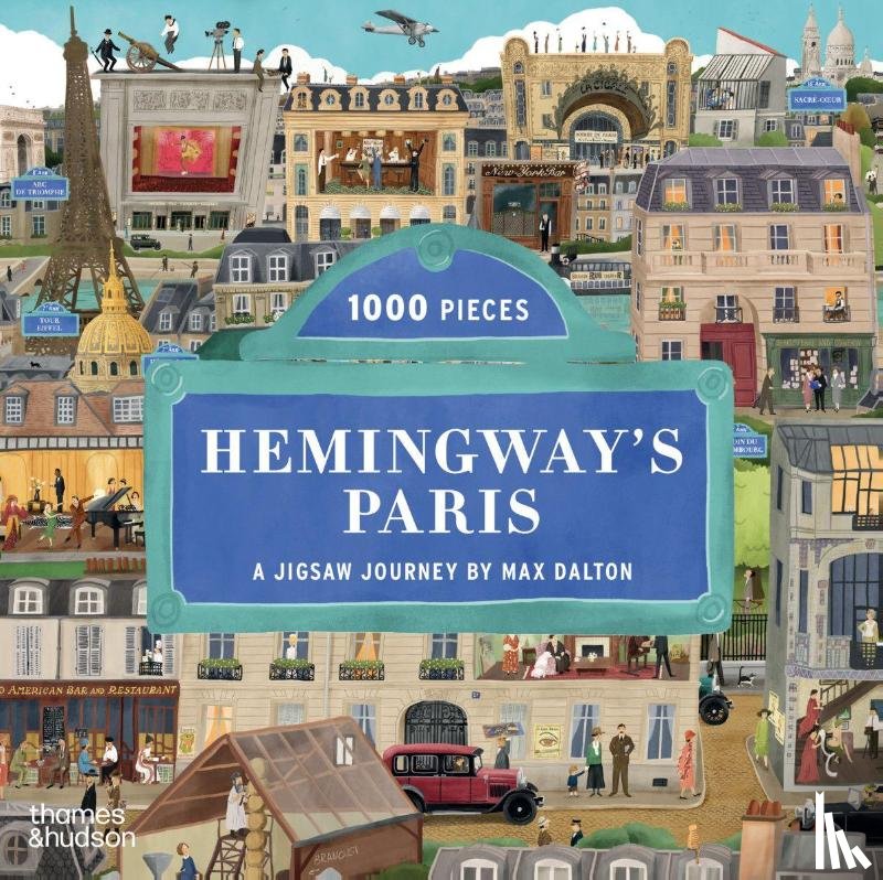 Holman, Matthew - Hemingway's Paris: A 1000 Piece Jigsaw Journey