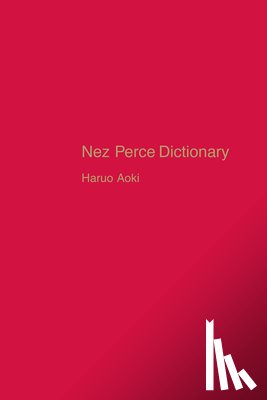 Aoki, Haruo - Nez Perce Dictionary