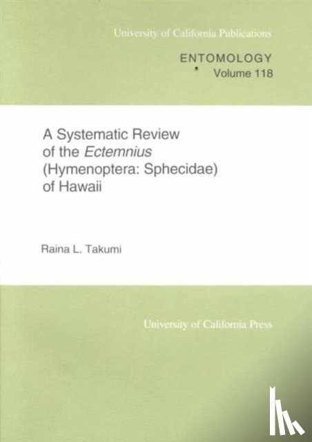 Takumi, Raina L. - A Systematic Review of the Ectemnius (Hymenoptera