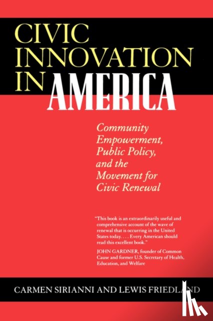Sirianni, Carmen, Friedland, Lewis - Civic Innovation in America