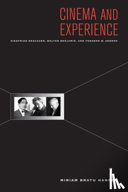 Hansen, Miriam - Cinema and Experience