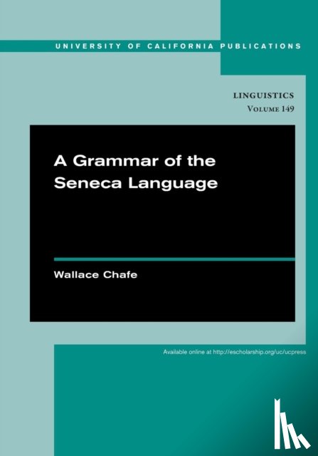 Chafe, Wallace - A Grammar of the Seneca Language