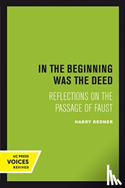Redner, Harry - In the Beginning was the Deed