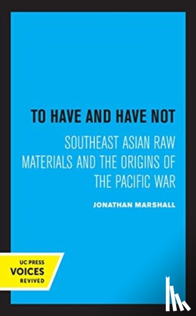 Marshall, Jonathan - To Have and Have Not