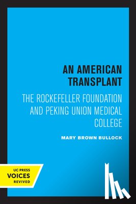 Bullock, Mary B. - An American Transplant