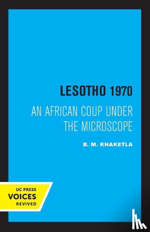 Khaketla, B.M. - Lesotho 1970