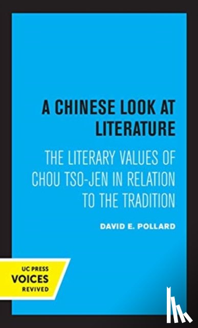 Pollard, David E. - A Chinese Look at Literature