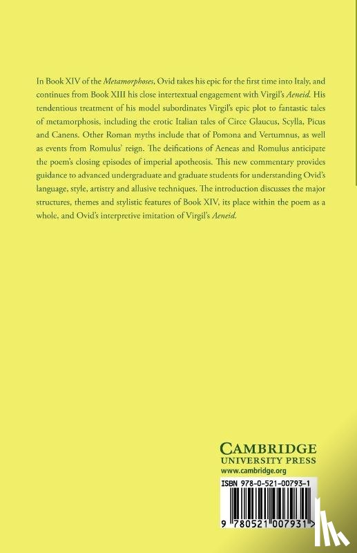 Ovid - Ovid: Metamorphoses Book XIV