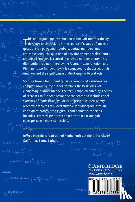 Stopple, Jeffrey (University of California - A Primer of Analytic Number Theory