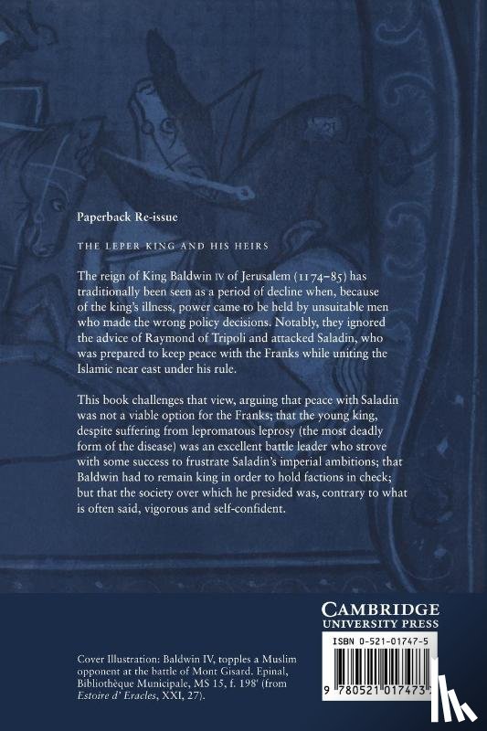 Hamilton, Bernard (University of Nottingham) - The Leper King and his Heirs