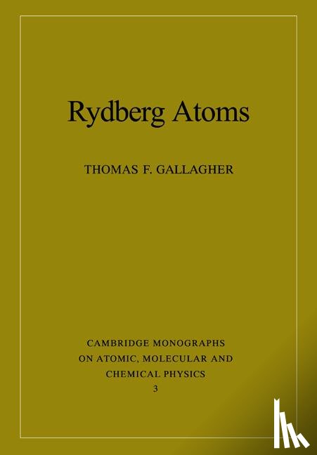 Gallagher, Thomas F. - Rydberg Atoms