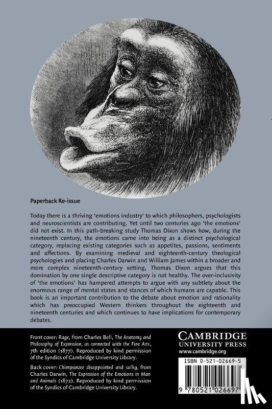 Dixon, Thomas (University of Cambridge) - From Passions to Emotions