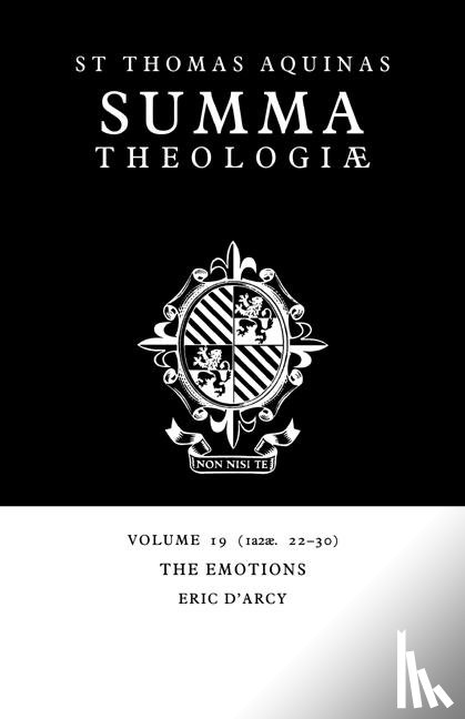 Aquinas, Thomas - Summa Theologiae: Volume 19, The Emotions
