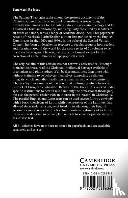 Aquinas, Thomas - Summa Theologiae: Volume 55, The Resurrection of the Lord