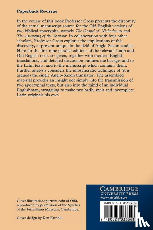  - Two Old English Apocrypha and their Manuscript Source