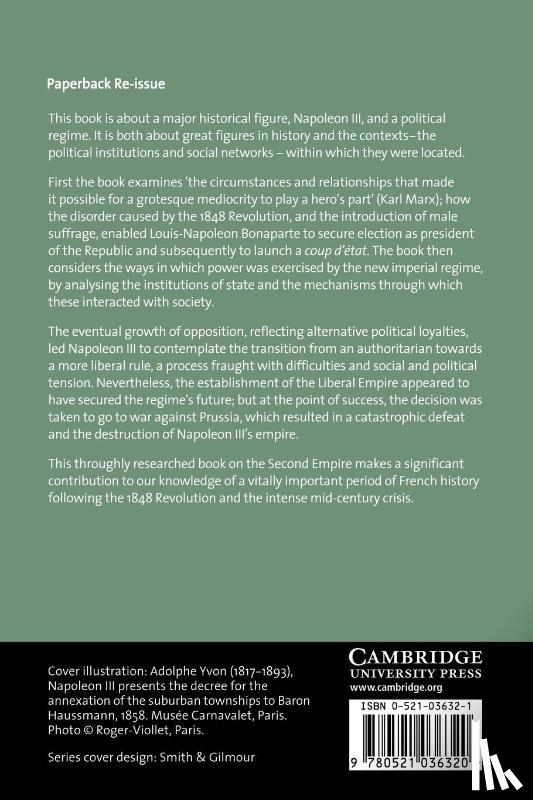 Price, Roger (University of Wales - The French Second Empire