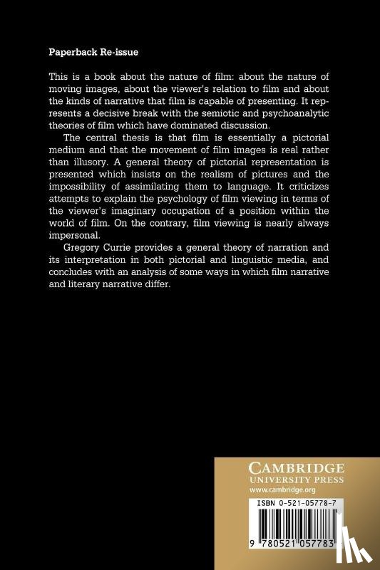 Currie, Gregory (Flinders University of South Australia) - Image and Mind