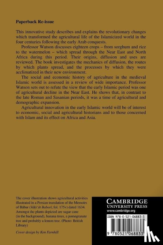 Watson, Andrew M. - Agricultural Innovation in the Early Islamic World