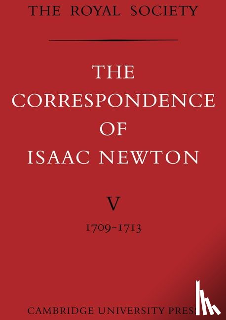 Newton, Isaac - The Correspondence of Isaac Newton
