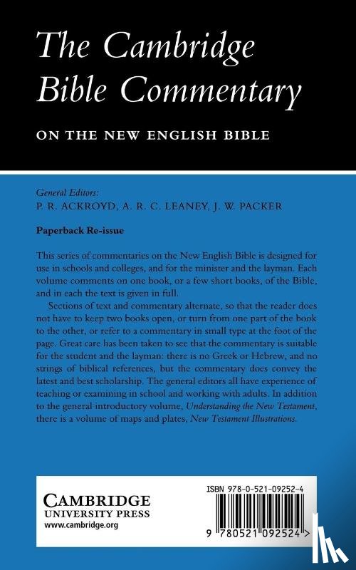 Tinsley, E. J. - The Gospel according to Luke