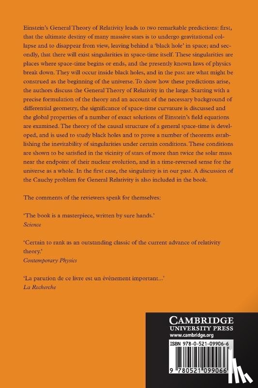 Hawking, S. W., Ellis, G. F. R. - The Large Scale Structure of Space-Time